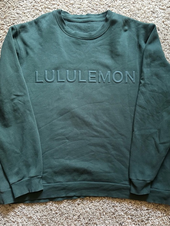 lululemon athletica Other - lululemon athletica Men’s Crewneck Sweatshirt - Deep Green Mens XXL